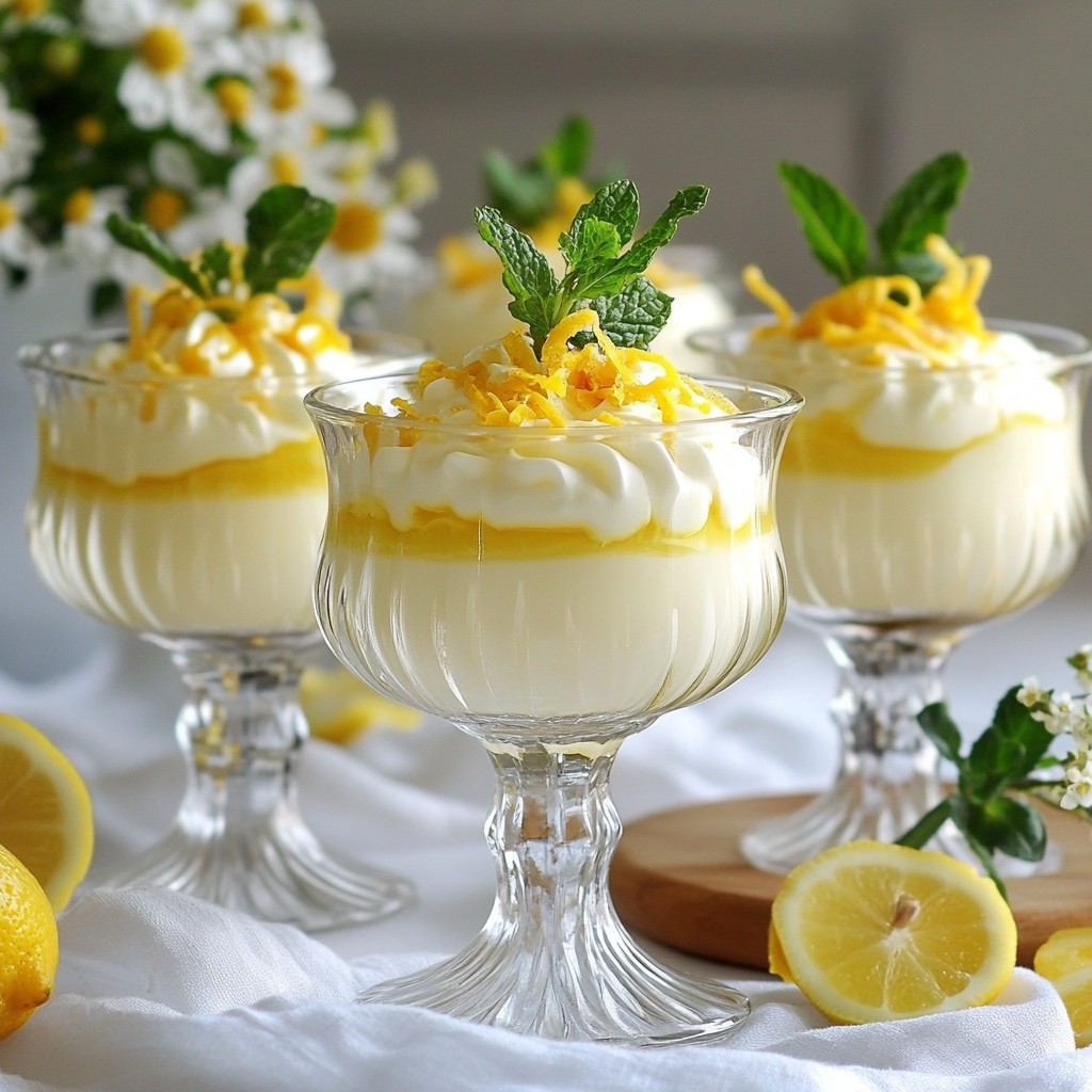 Creamy Crema di Limoncello e Vaniglia Einfache Anleitung