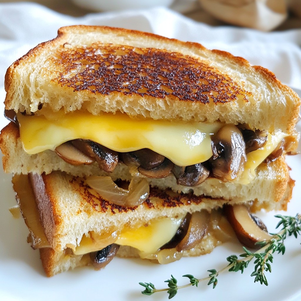 Gouda Pilz Zwiebel Grillkäse Schnell und Lecker Rezept