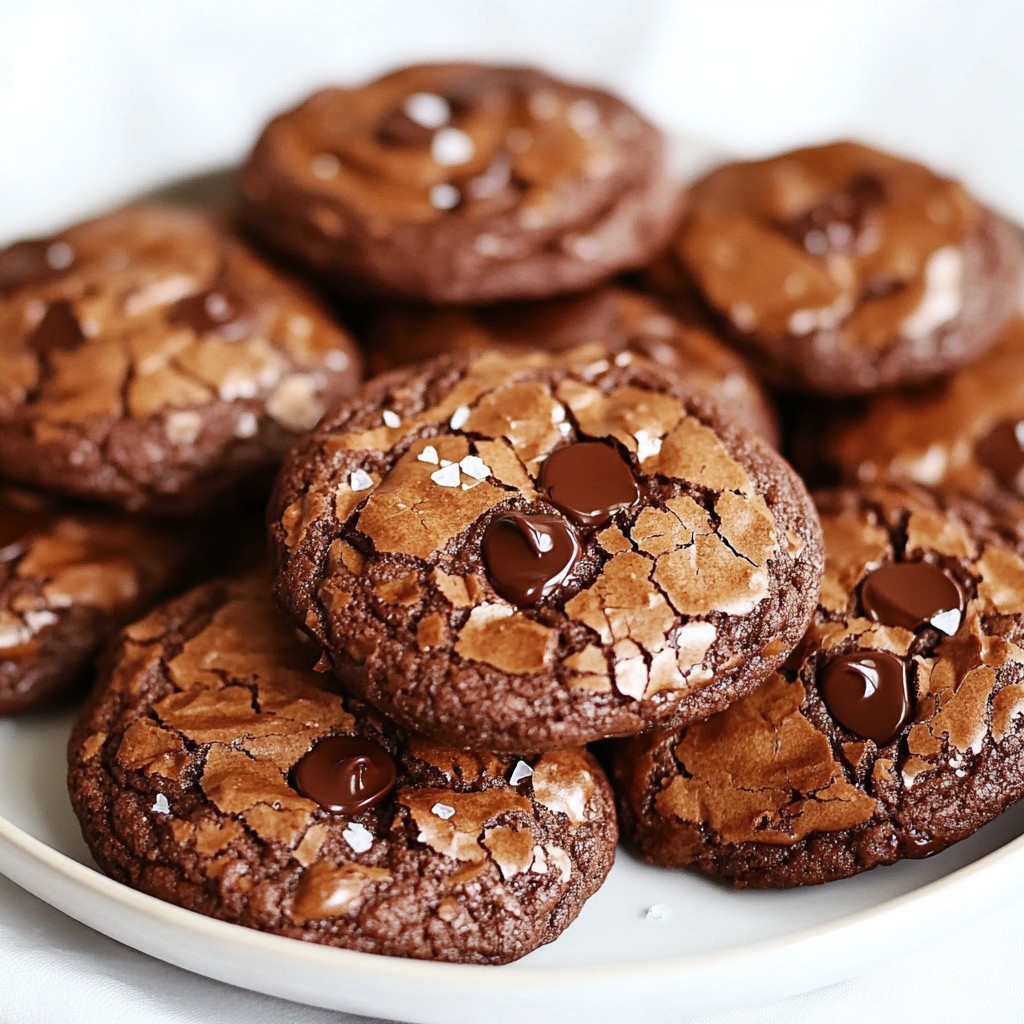 Sauerteig Brownie Kekse leckeres und einfaches Rezept