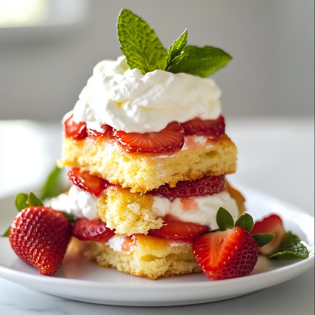 Classic Strawberry Shortcake Einfache und Leckereien