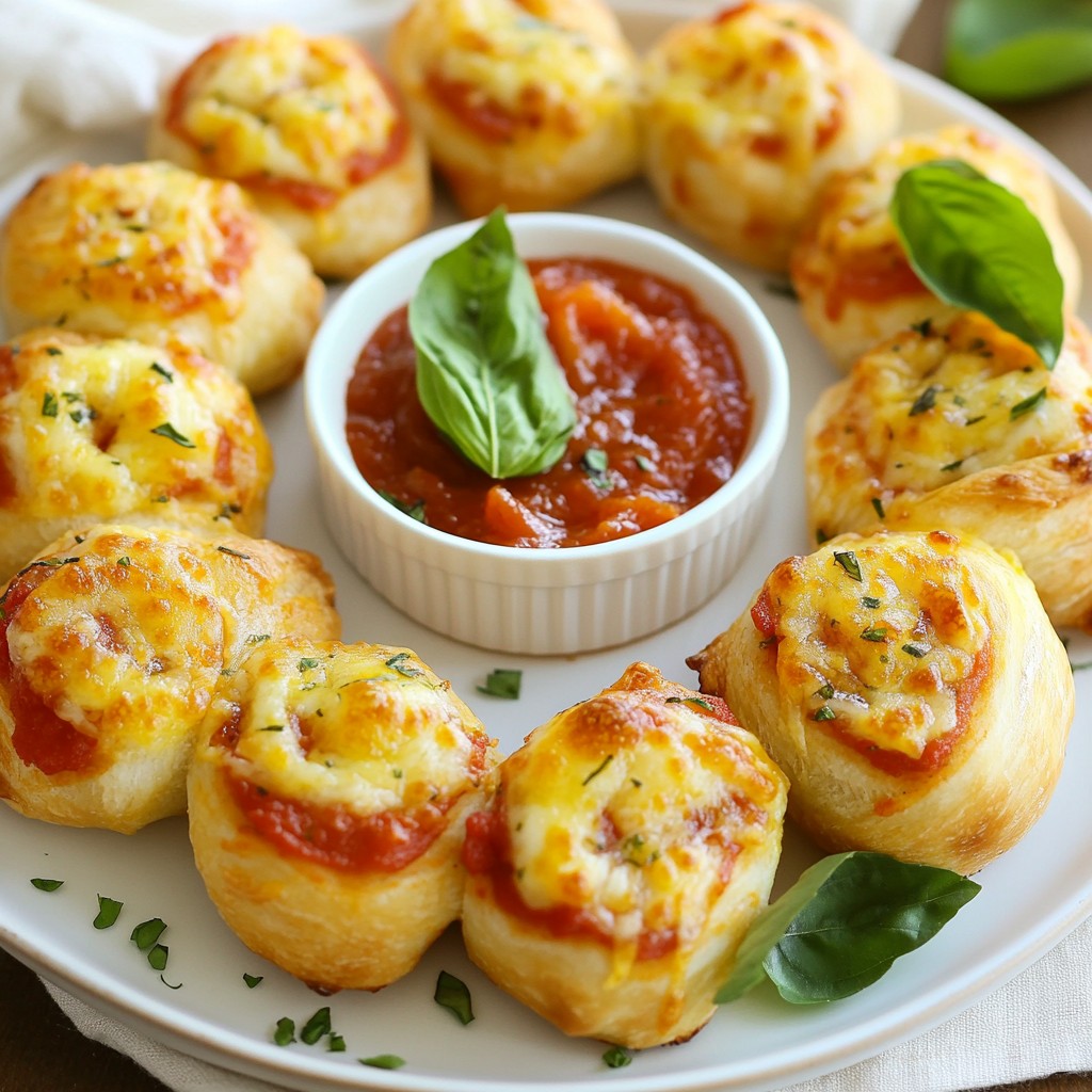 New York Pizza Rolls Köstliche Snack-Idee entdecken